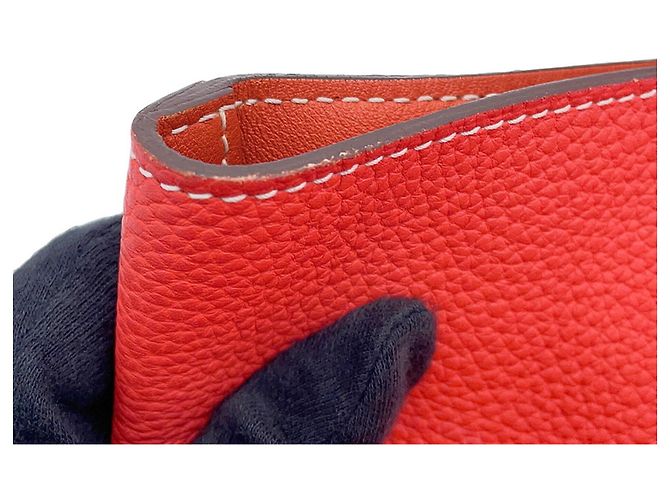 Hermès Borsa Hermes Double Sens in Bougainvillier - vista 8