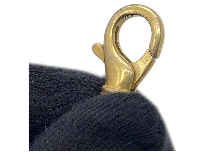 Timeless Chanel Matelassé Schultertasche mit Kette Schwarz Beige - Ansicht 16