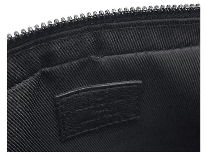Sac à épaule Trio Monogram Shadow Louis Vuitton Noir - vue 9