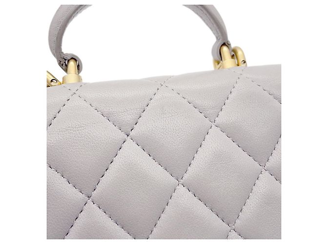 Chanel Matelassé Mini Schultertasche Braun - Ansicht 12