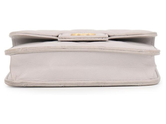 Chanel Matelassé Mini Schultertasche Braun - Ansicht 3