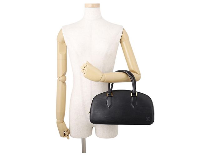 Louis Vuitton Epi Jasmine Handtasche Schwarz - Ansicht 4