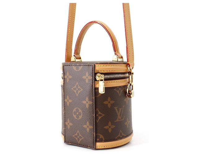 Bolsa Louis Vuitton Monogram Nano Cannes Marrom - vista 2