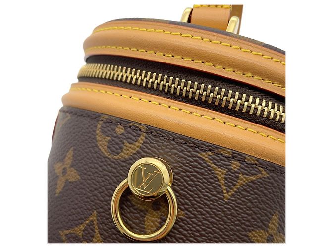 Bolsa Louis Vuitton Monogram Nano Cannes Marrom - vista 7