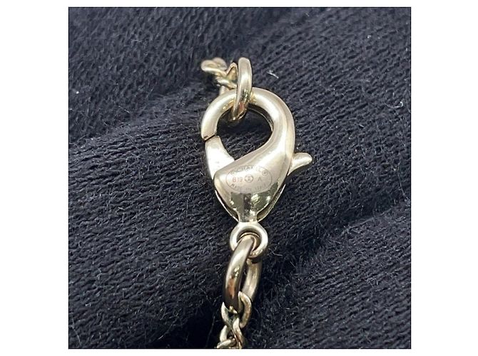 Collier Chanel avec logo Coco Doré - vue 10