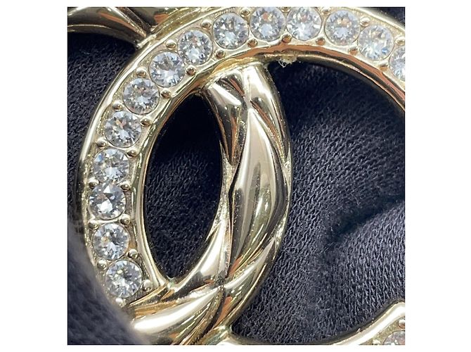 Collier Chanel avec logo Coco Doré - vue 7
