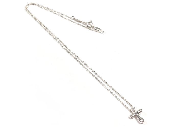 Autre Marque Collar Mini Cross Tiffany & Co. Plata - vista 3