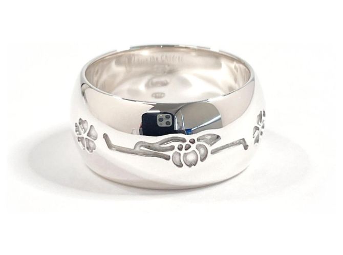 Bulgari Bvlgari Save the Children Charity Band Ring Silber - Ansicht 3