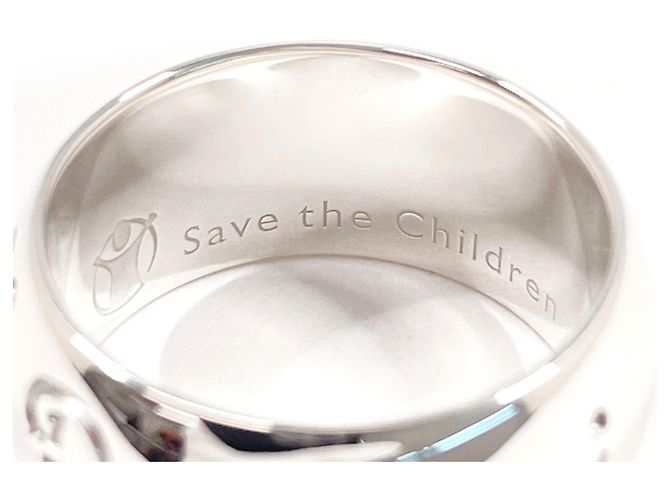 Bulgari Bvlgari Save the Children Charity Band Ring Silber - Ansicht 5