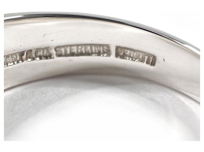 Autre Marque Tiffany Elsa Peretti Herz-Siegelring Silber - Ansicht 4