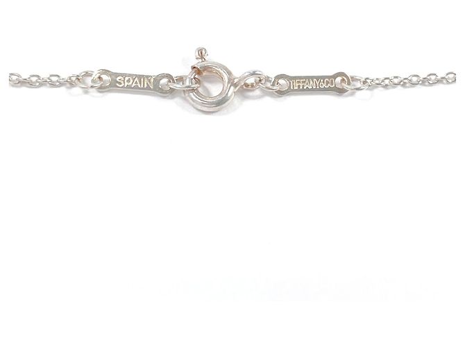 Autre Marque Collana Elsa Peretti Lettera C dell'alfabeto Tiffany Argento - vista 4