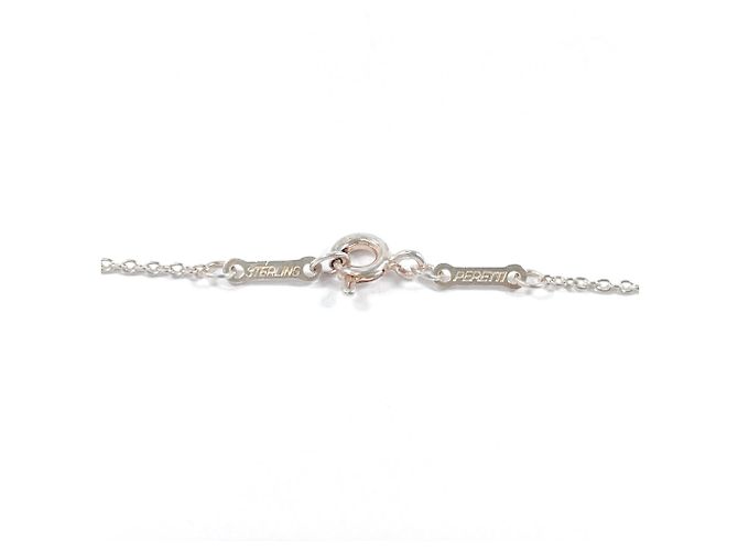 Autre Marque Collana Elsa Peretti Lettera C dell'alfabeto Tiffany Argento - vista 5