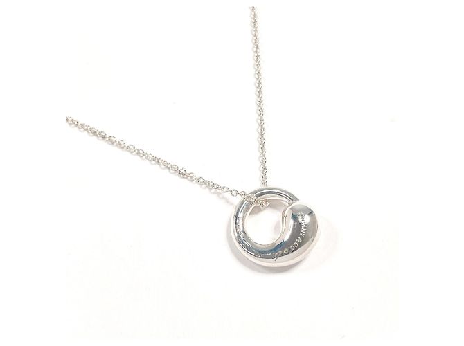 Autre Marque Tiffany & Co. Collana Tiffany Eternal Circle Argento - vista 2