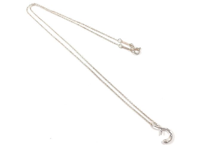 Autre Marque Collar Letra S Alphabet Tiffany & Co. Plata - vista 3