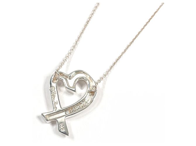 Autre Marque Collana Tiffany Loving Heart Paloma Picasso Argento - vista 2