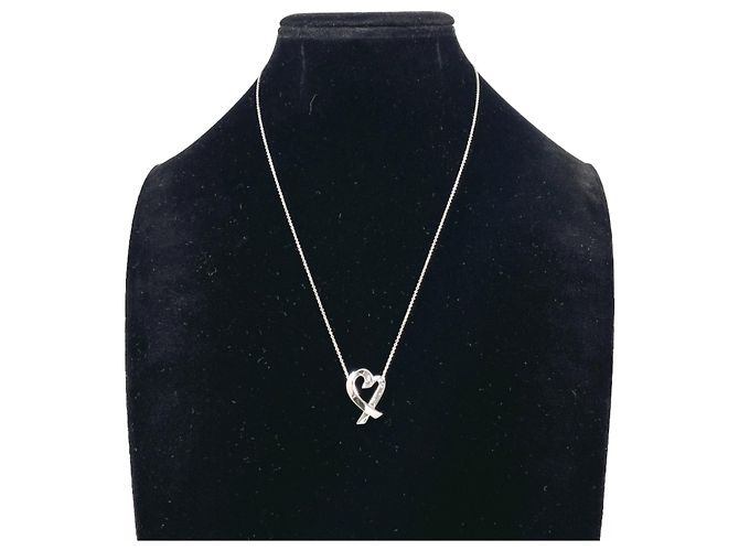 Autre Marque Collana Tiffany Loving Heart Paloma Picasso Argento - vista 7