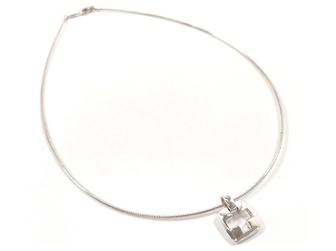 Autre Marque Collana Croce Tiffany & Co. in Argento Sterling 925 - vista 3