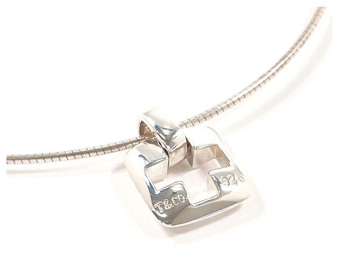 Autre Marque Collana Croce Tiffany & Co. in Argento Sterling 925 - vista 4