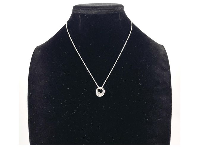 Autre Marque Collana Tiffany Eternal Circle Elsa Peretti Argento - vista 7