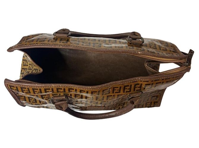 Borsa Fendi Zucca Speedy Marrone - vista 7