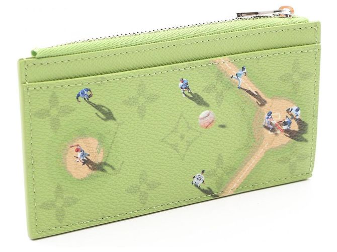 Tarjetero con monedero Louis Vuitton Green Verde - vista 2