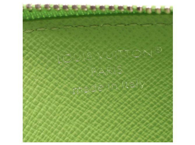 Tarjetero con monedero Louis Vuitton Green Verde - vista 4