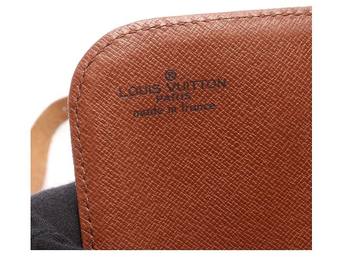 Borsa a tracolla Louis Vuitton Cartouchiere MM Marrone - vista 4