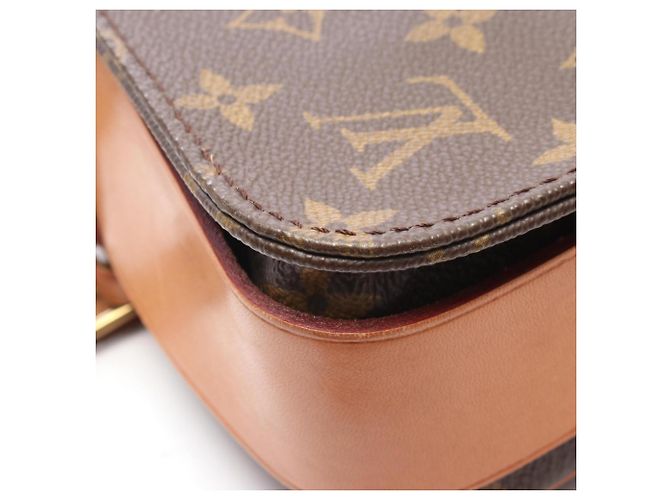 Borsa a tracolla Louis Vuitton Cartouchiere MM Marrone - vista 7