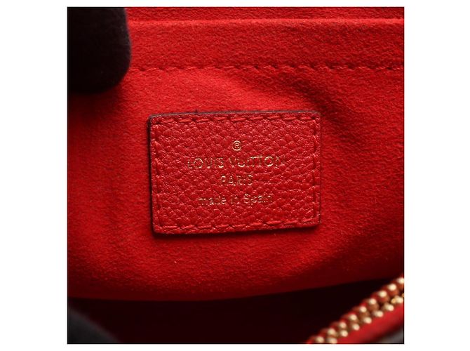 Louis Vuitton Saint Placido Schultertasche Braun Rot Fuschia - Ansicht 4