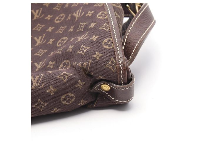 Louis Vuitton Saumur Monogram Mini Lin Ebene Schultertasche Braun - Ansicht 7