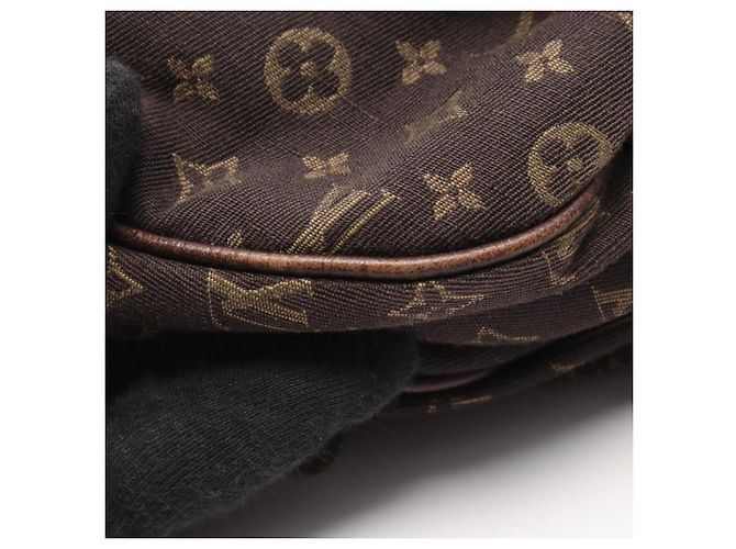 Louis Vuitton Saumur Monogram Mini Lin Ebene Schultertasche Braun - Ansicht 9
