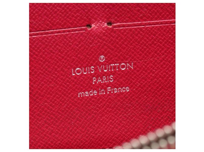 Cartera larga bi-fold Louis Vuitton Epi Fuchsia Rosa - vista 4