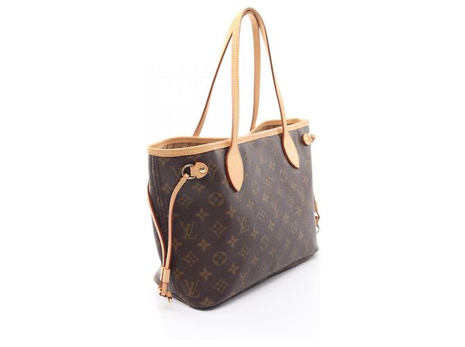 Saco Tote Louis Vuitton Neverfull PM Marrom - vista 2