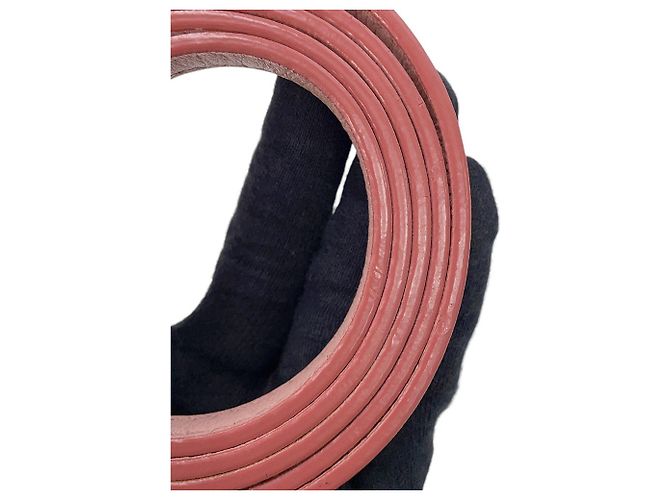 Bolsa de mão em couro rosa MCM - vista 15