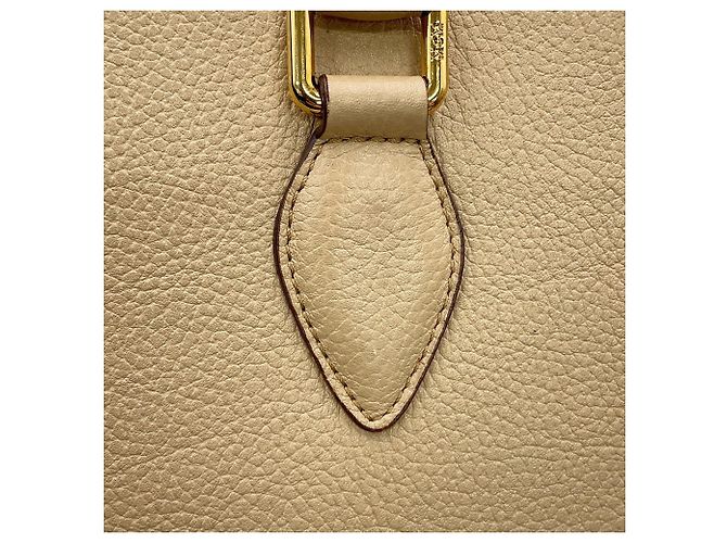 MCM Visetos Leder Tote Bag Beige - Ansicht 7
