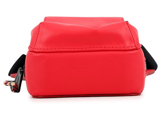 Borsa a tracolla Burberry Nero Bianco Rosso - vista 3