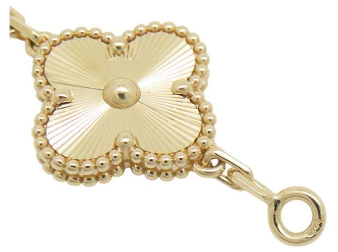 Bracciale Van Cleef & Arpels Alhambra 5 motivi guilloché - vista 10