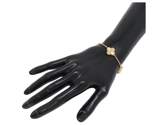 Bracciale Van Cleef & Arpels Alhambra 5 motivi guilloché - vista 3