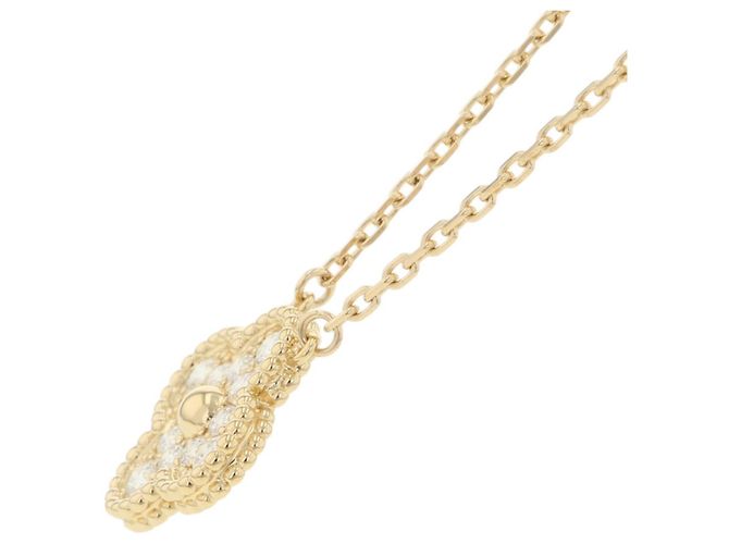 Collier Pendant Alhambra Van Cleef & Arpels - vue 2