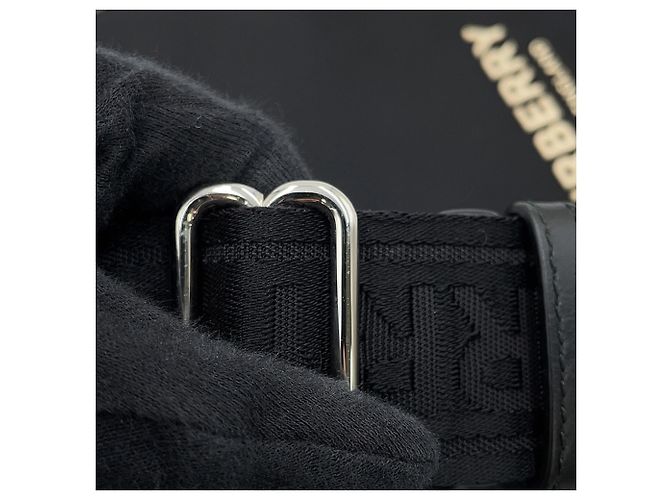Borsa a tracolla Burberry nera Nero - vista 11