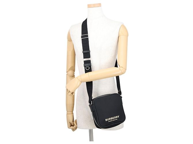 Borsa a tracolla Burberry nera Nero - vista 4