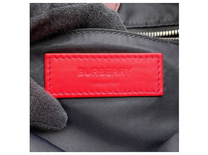 Mochila Burberry TB Nylon Blanco Beige Naranja - vista 14