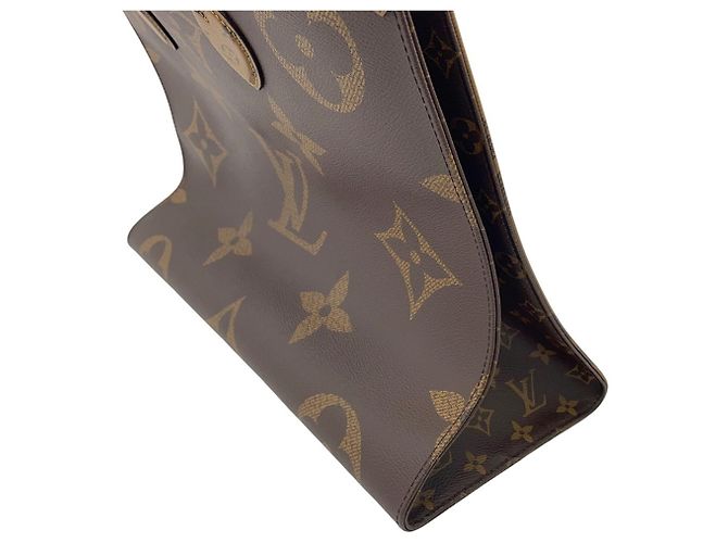 Louis Vuitton Monogram Reverse Giant OnTheGo GM Tote Bag Rot - Ansicht 11