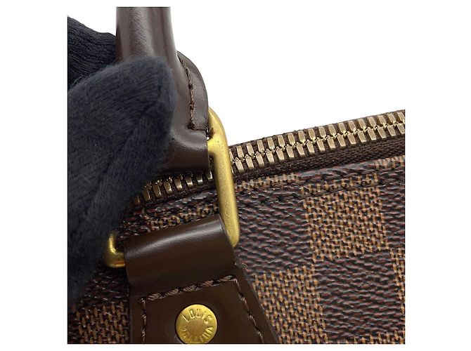 Bolsa Louis Vuitton Alma BB Marrom Damier ebene - vista 10