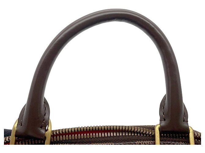 Bolsa Louis Vuitton Alma BB Marrom Damier ebene - vista 11