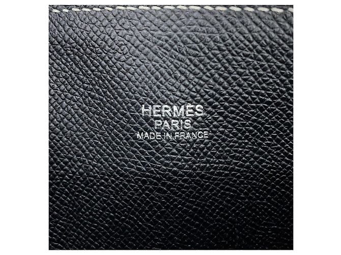 Hermès Borsa Hermes Bolide Relax 35 in Epsom Souple Nero - vista 16