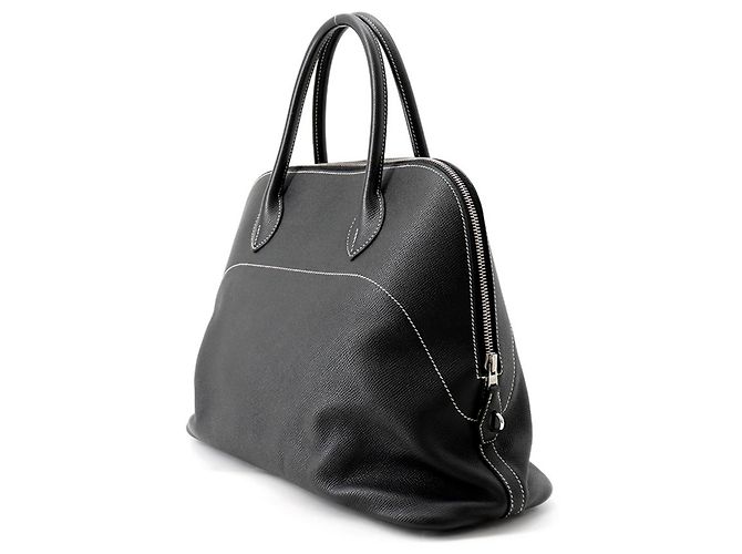 Hermès Borsa Hermes Bolide Relax 35 in Epsom Souple Nero - vista 2
