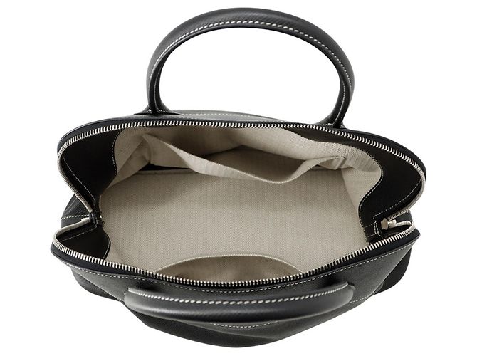 Hermès Borsa Hermes Bolide Relax 35 in Epsom Souple Nero - vista 5