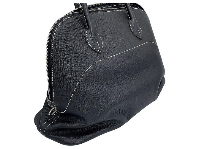 Hermès Borsa Hermes Bolide Relax 35 in Epsom Souple Nero - vista 6