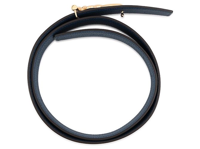 Hermès Cintura Hermes Yachting Chaine d'Ancre Nero - vista 3